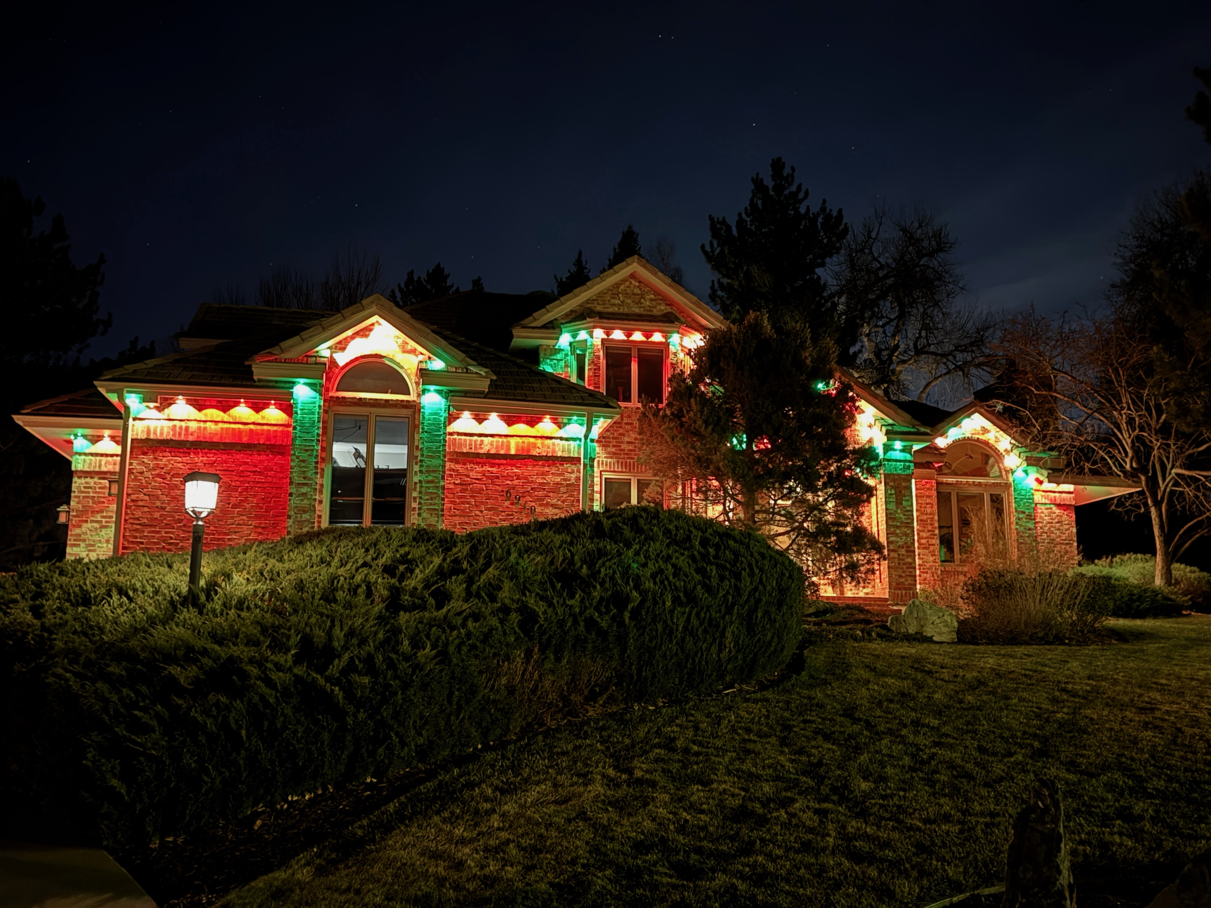 Permanent Outside Lights House